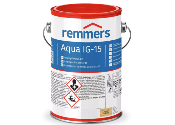 Remmers Aqua IG-15-Imprägniergrund IT grunt / impregnat do drewna