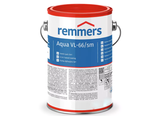 Remmers Aqua VL-66 / sm-Venti-Lack 3in1 Farba kryjąca do drewna